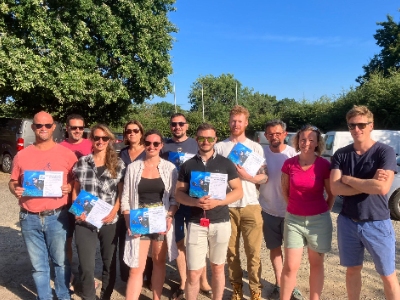 6 nouveaux encadrants pour la section plongée!